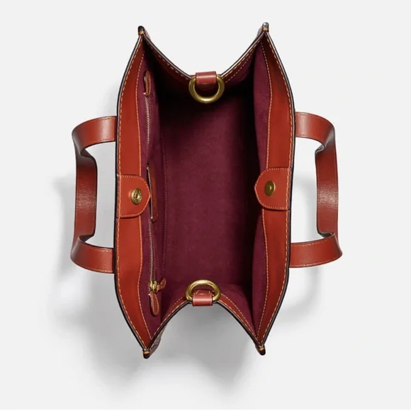 NWT COACH Field Carriage & Signature Coated Canvas Tote - Picture 3 of 11